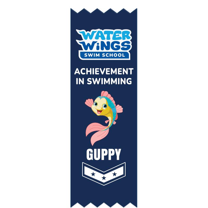 2X6 GUPPY AWARD RIBBON