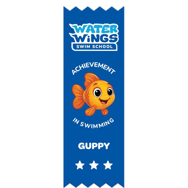 2X6 GUPPY AWARD RIBBON