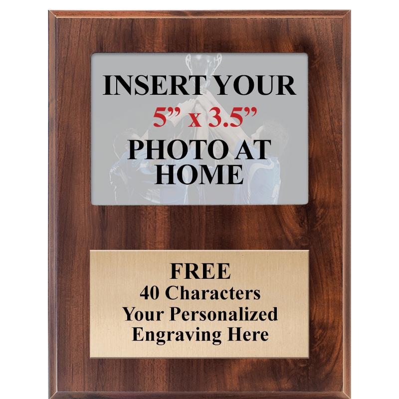7x9 WOOD PHOTO PLAQUE