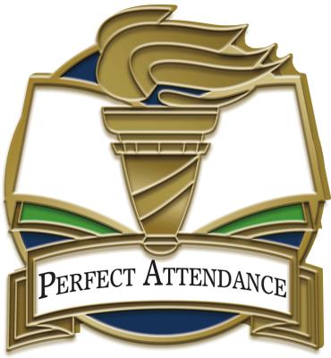 Perfect Attendance Pin