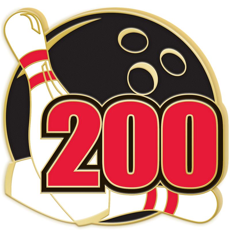 1.25"Wx1.25"H BOWLING PIN  200