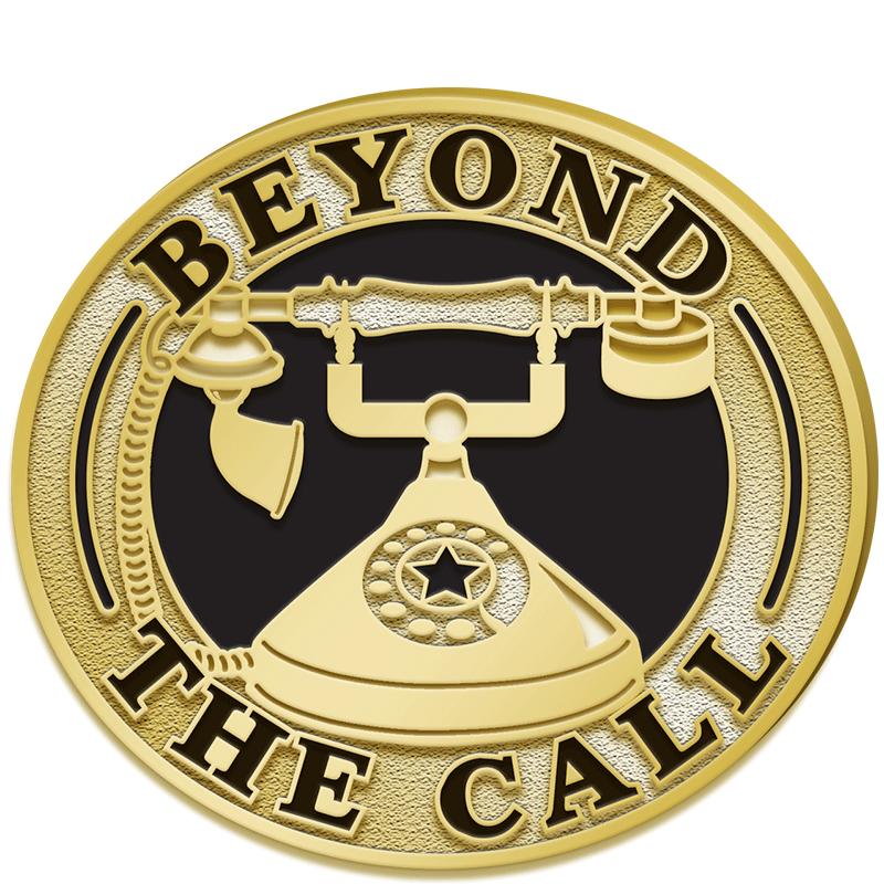 1"Wx1"H BEYOND THE CAL REC PIN