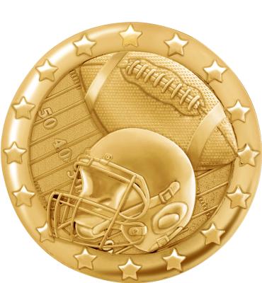 Blaze Football Pin