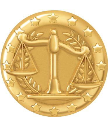 Blaze Justice Scale Pin