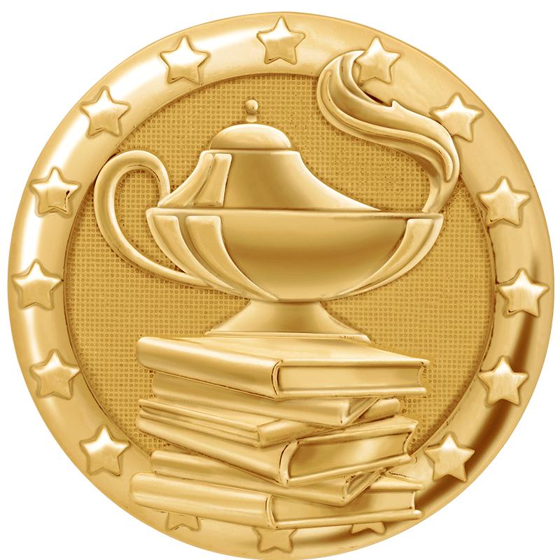 1" 3D BLAZE SCHOLASTIC PIN