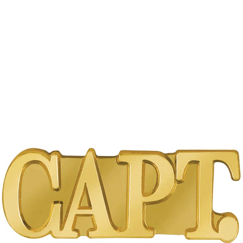 1"Wx.25" CHENILLE PIN-CAPT.