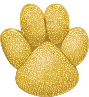 Paw Print Mascot Pin