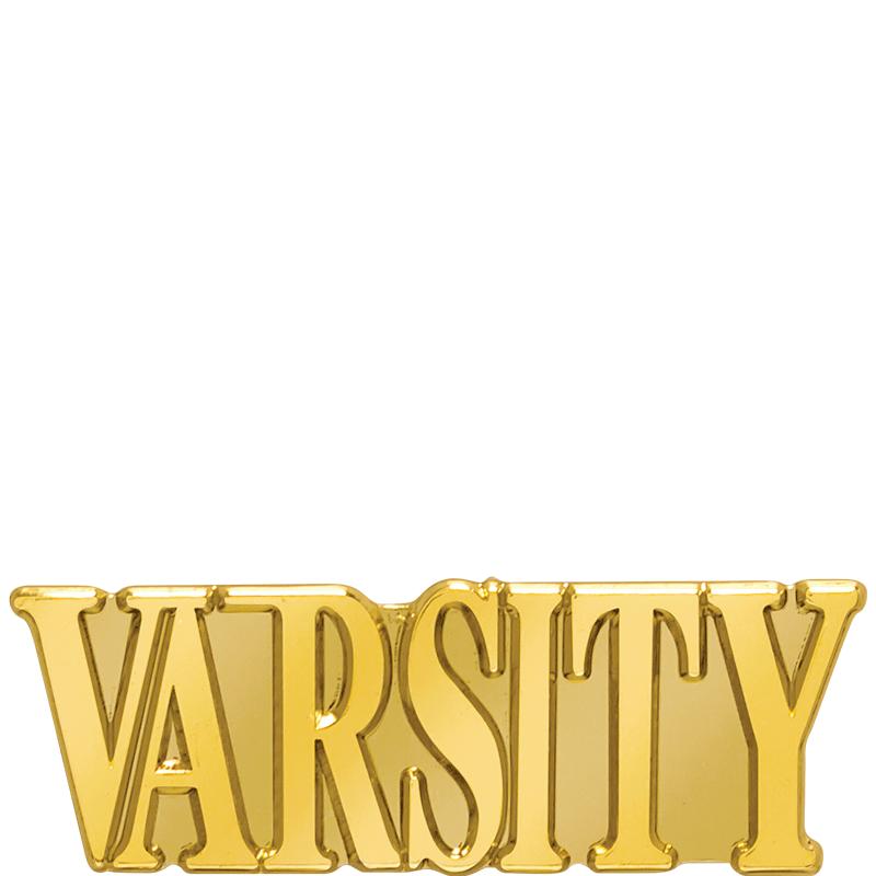 1"Wx.25"H CHENILLE PIN-VARSITY