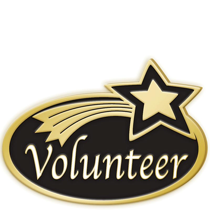 1.25"Wx75"H CRP PIN-VOLUNTEER