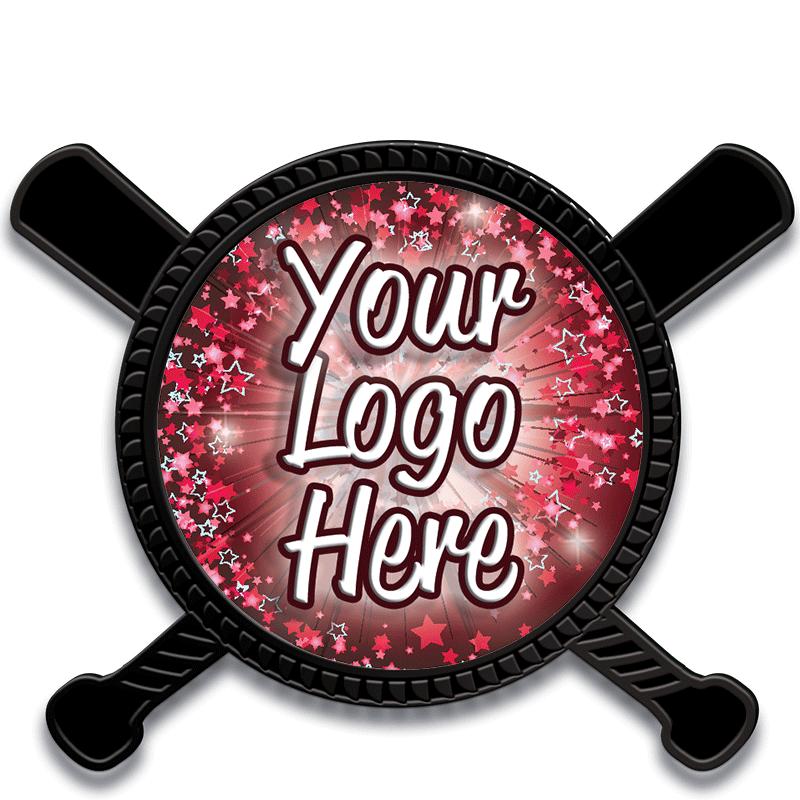 1.75" BLACK BATS BB INSERT PIN