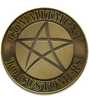 Commitment To Customers Recognition Pin