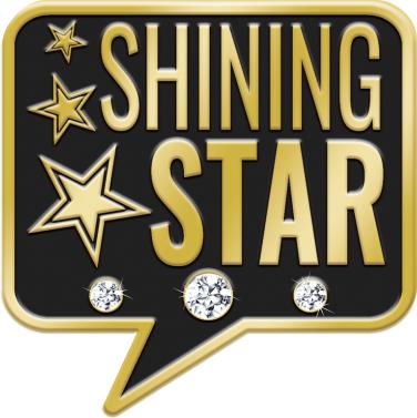 Chat Pins Shining Star Chat Pin