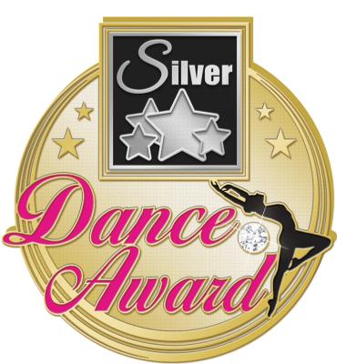 Silver Level Dance Award Pin