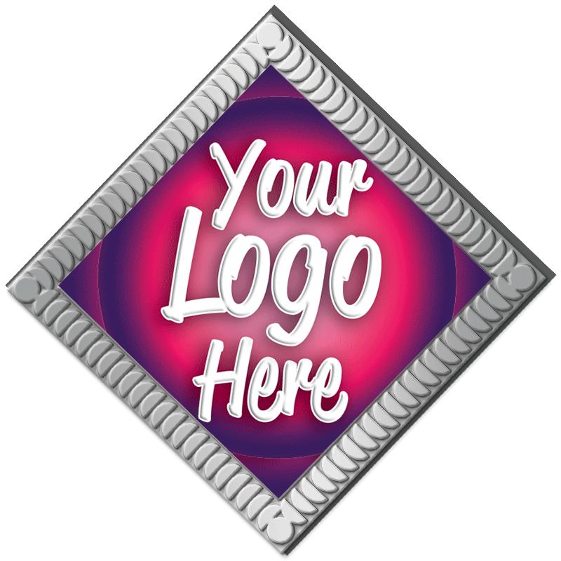1.5"Wx1.5"H DIAMOND INS PIN SL