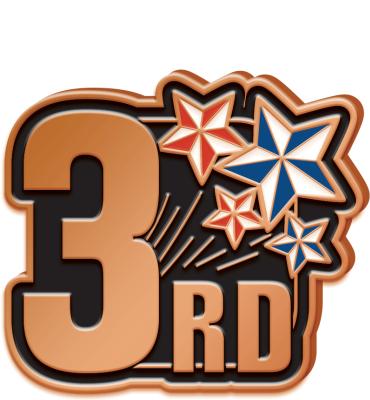 3rd Place Pin