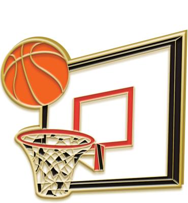 Basketball Pin