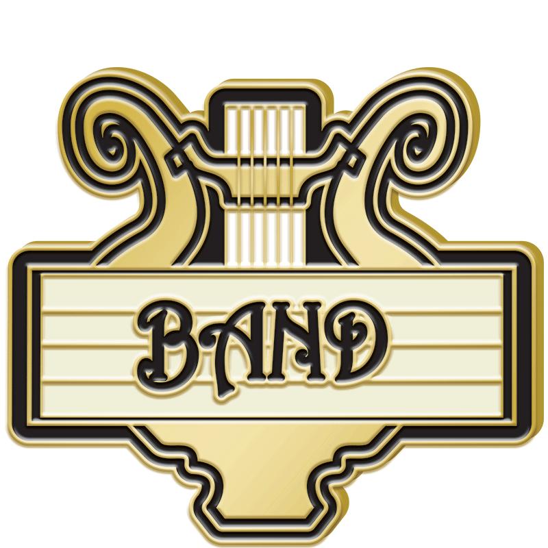 1.25"WX1"H ENAMEL PIN-BAND