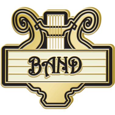Band Pins, Band Pins and Awards, Pin Band