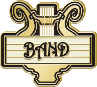 Band Award Pin  Custom Band Pins for Recognition & Awards