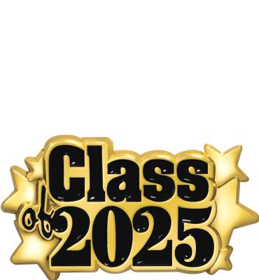 Class Of 2025 Star Pin