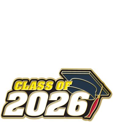 Class Of 2026 Pin
