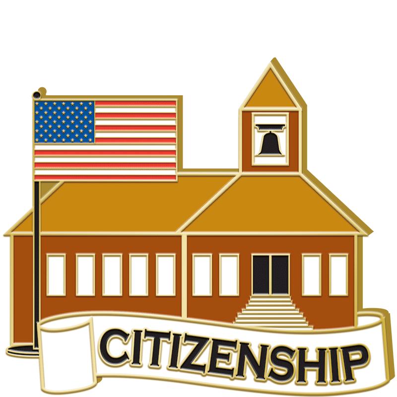 1.25"Wx1"H PIN-CITIZENSHIP