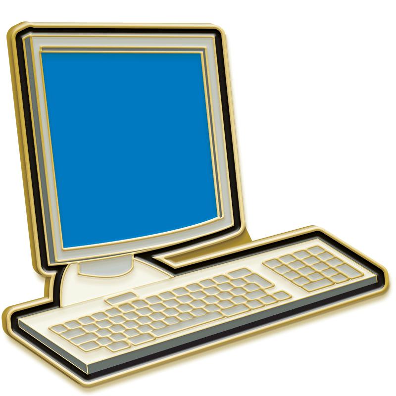 1.25"Wx1.25"H PIN-COMPUTER