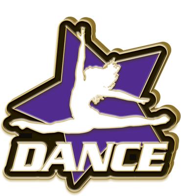 Dance/Star Pin