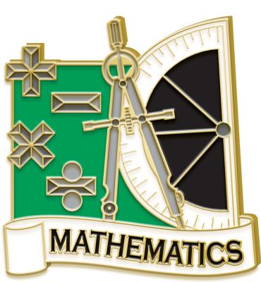 Mathematics Pin