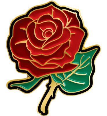 Rose Flower Pin