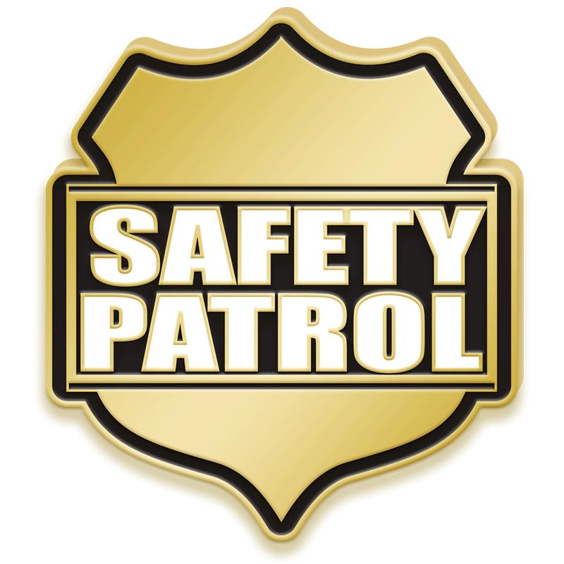 1.25"Wx1.25"H PIN-SAFETY PATRL