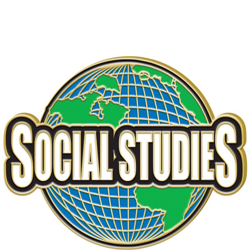 1.25"Wx1"H PIN-SOCIAL STUDIES