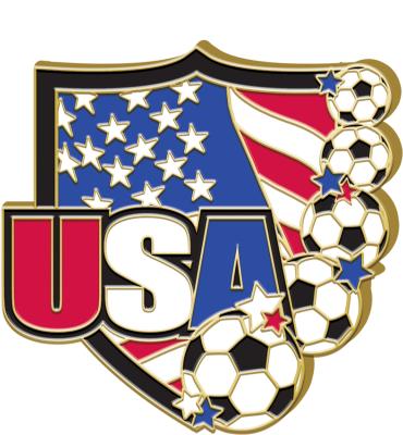 USA Soccer Pin