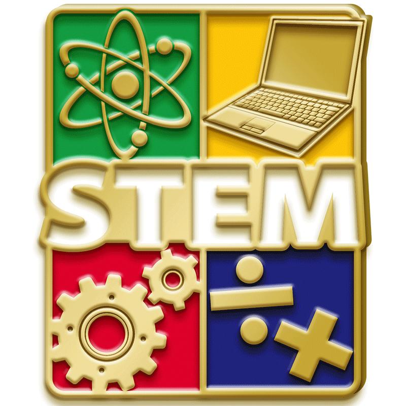 0.812"Wx1"H ENAMEL PIN-STEM