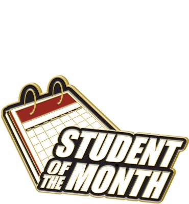 Student of the Month Pin