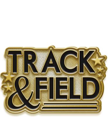 Track & Field Pin