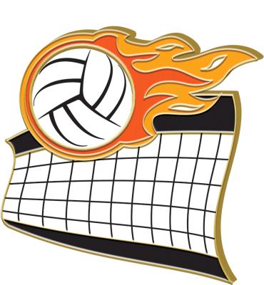 Volleyball Pin