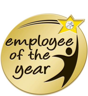 Employee Of The Year Pin