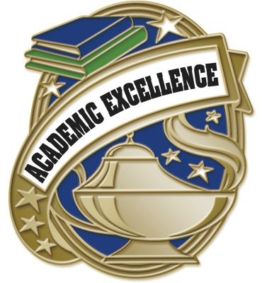 Kudos Scholastic Academic Excellence Pin