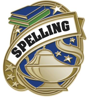 Kudos Scholastic Spelling Pin