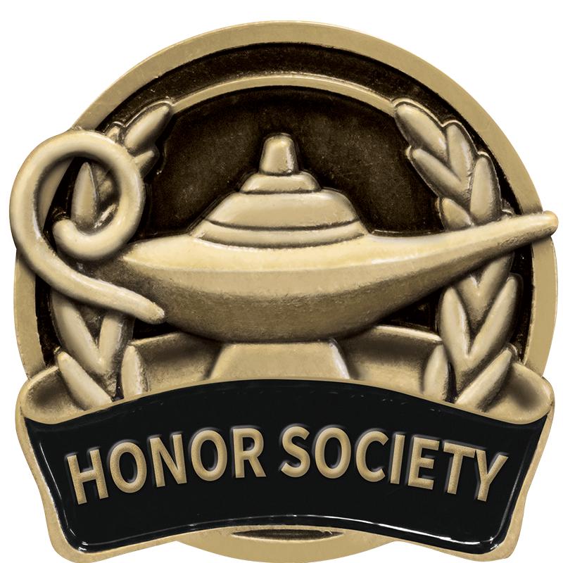 1"Wx1"H SCHLSTC HONOR SOCIETY
