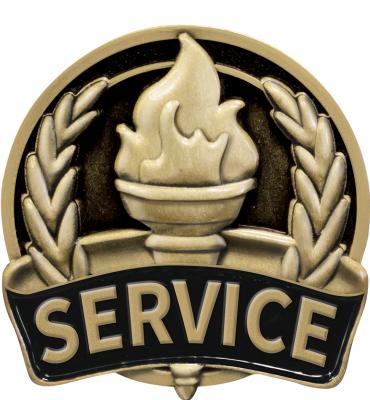 Scholastic Achievement Service Pin