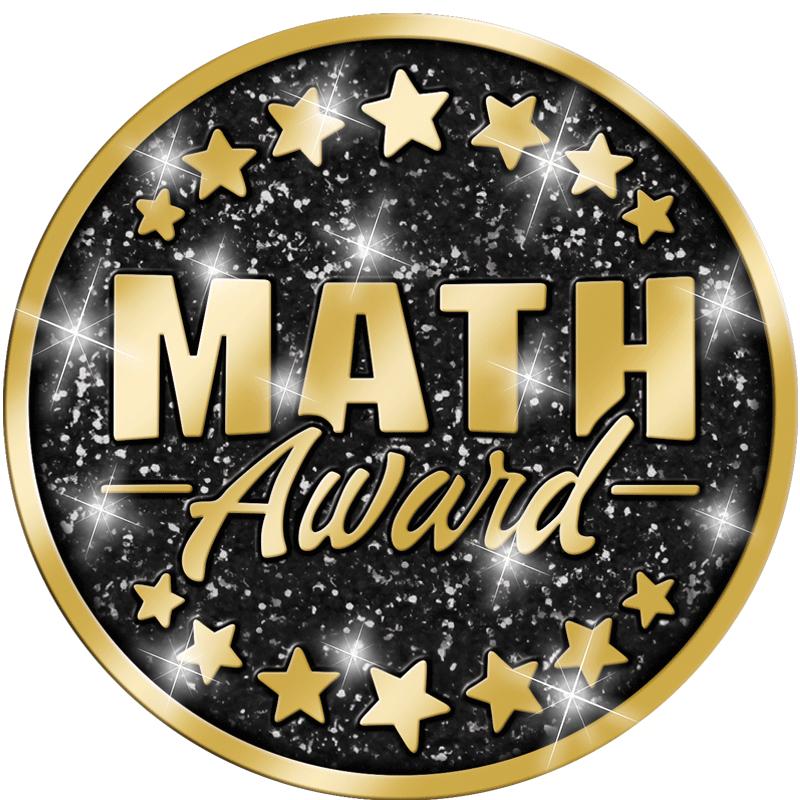 1 1/8" MATH AWARD PIN