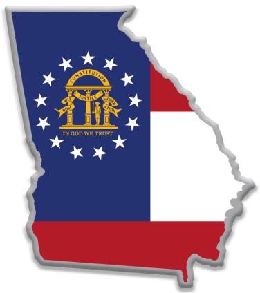 State Flag Pins Georgia State Flag Pin