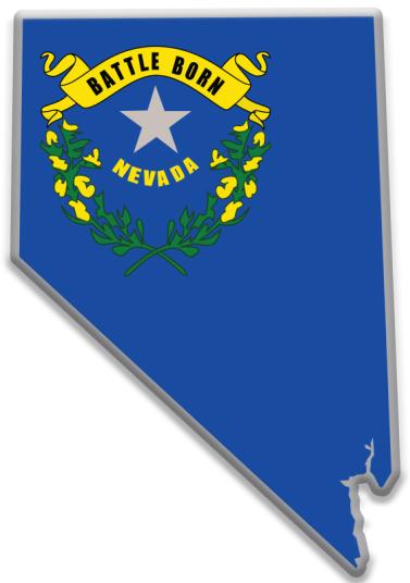 State Flag Pins Nevada State Flag Pin