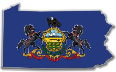 State Flag Pins Pennsylvania State Flag Pin