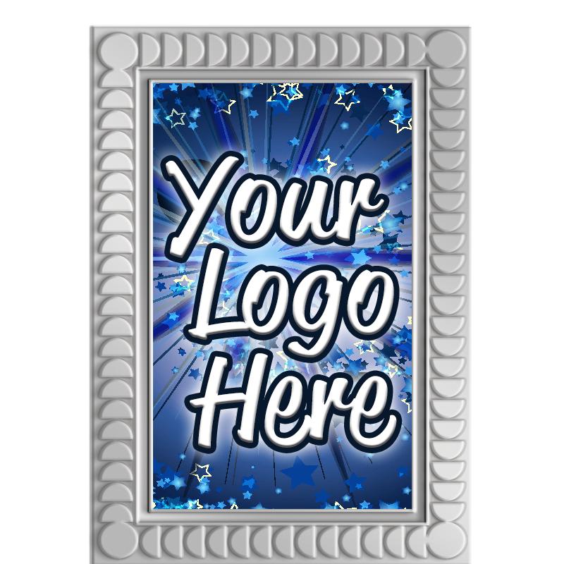 1.25"Wx.8"H RCTNGL INS PIN-SLV