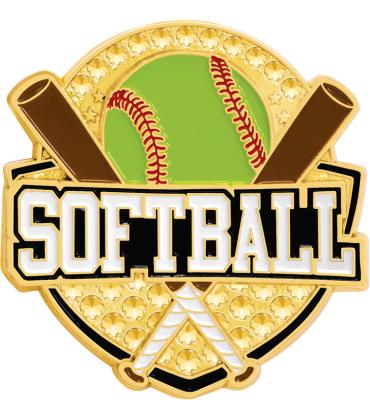 Royal Softball Pin