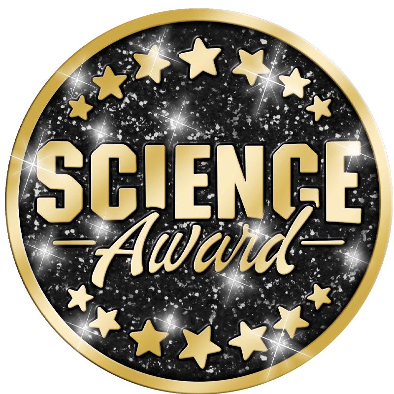 1 1/8" SCIENCE AWARD PIN