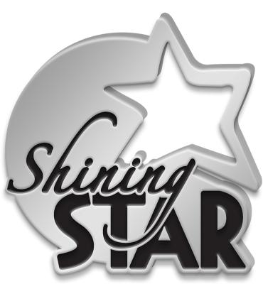 Shining Star Recognition Pin